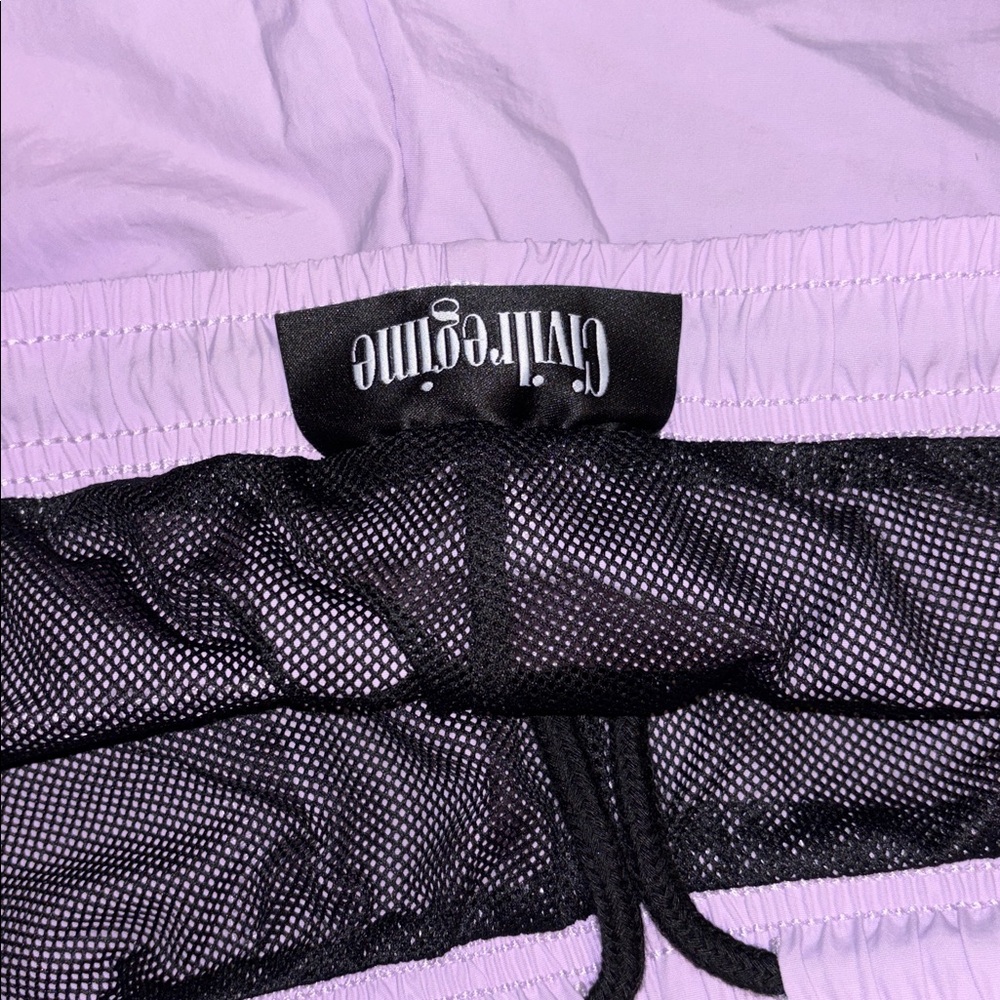 Civil Regime V2 Nylon Shorts Hint Of Violet Size: Medium NWT - Picture 3 of 8